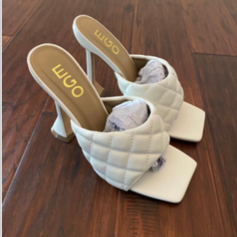 Ego by Stassi UK white heels